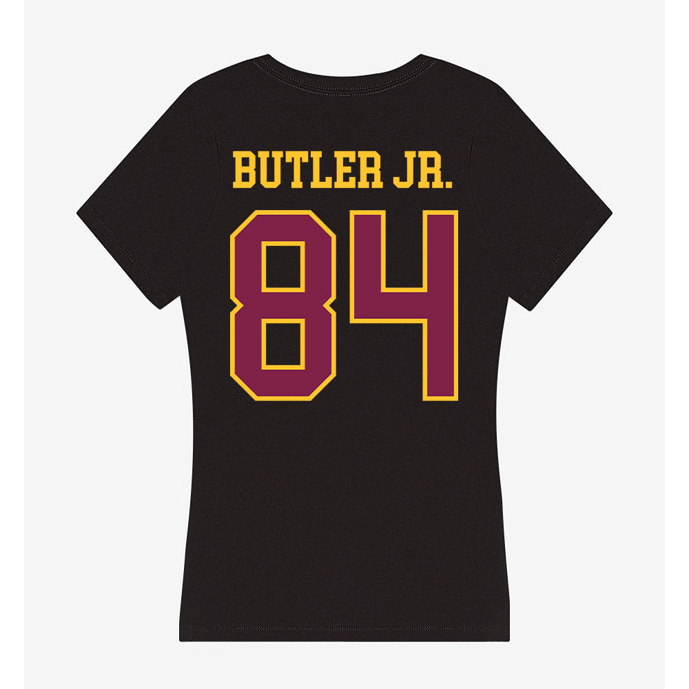 Arizona State - NCAA Football : Cory Butler Jr. - Women's V-Neck T-Shirt-1
