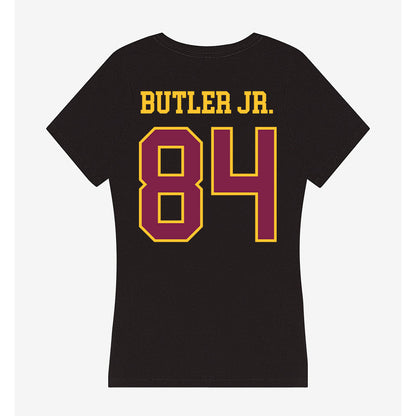 Arizona State - NCAA Football : Cory Butler Jr. - Women's V-Neck T-Shirt-1