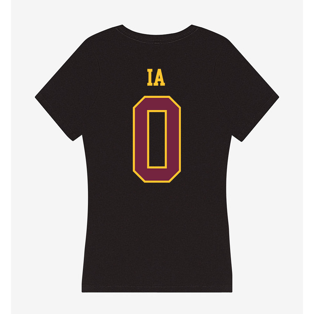 Arizona State - NCAA Football : AJ Ia - Classic Shersey Women's V-Neck T-Shirt-1