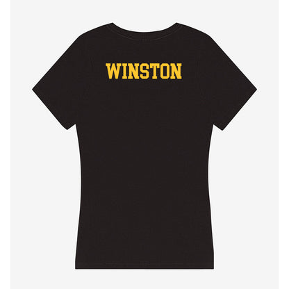 Arizona State - NCAA Football : Emar'rion Winston - Women's V-Neck T-Shirt-1