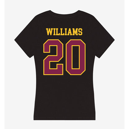 Arizona State - NCAA Football : Maurice Williams - Women's V-Neck T-Shirt-1