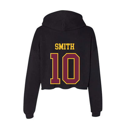 Arizona State - NCAA Football : Clayton Smith - Classic Shersey Women's Crop Fleece Hooded Sweatshirt-1