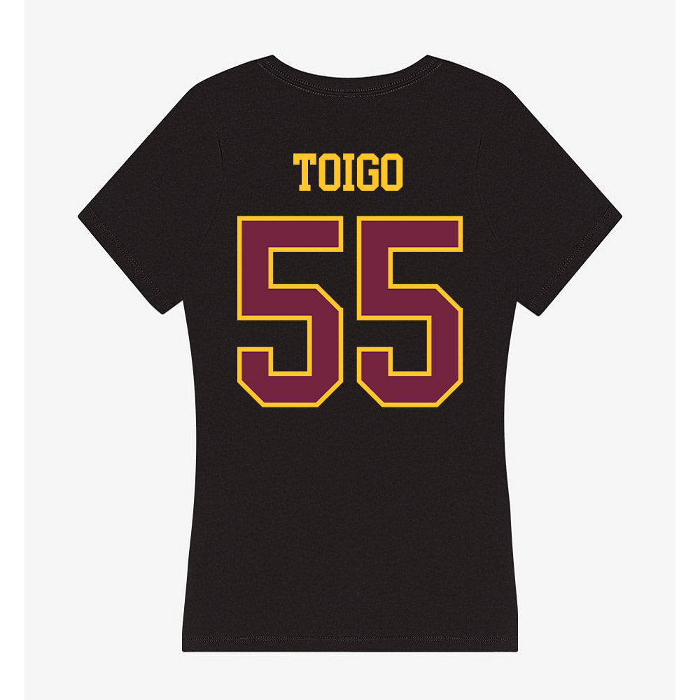 Arizona State - NCAA Baseball : Dean Toigo - Classic Shersey Women's V-Neck T-Shirt-1