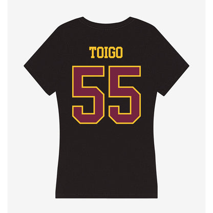 Arizona State - NCAA Baseball : Dean Toigo - Classic Shersey Women's V-Neck T-Shirt-1