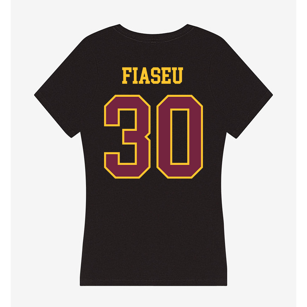 Arizona State - NCAA Football : Zyrus Fiaseu - Classic Shersey Women's V-Neck T-Shirt-1