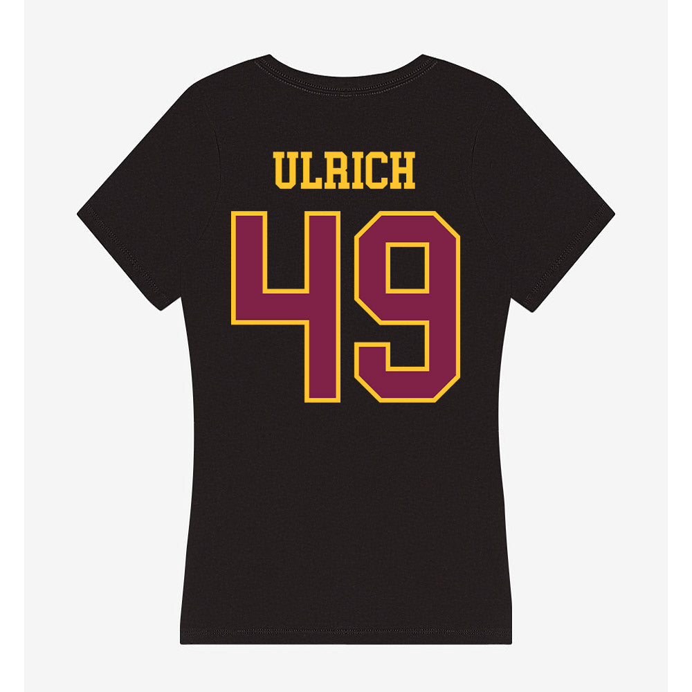 Arizona State - NCAA Softball : Brooklyn Ulrich - Women's V-Neck T-Shirt-1