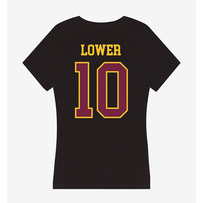 Arizona State - NCAA Women's Basketball : Averie Lower - Classic Shersey Women's V-Neck T-Shirt-1