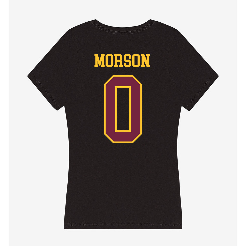 Arizona State - NCAA Women's Basketball : Madison Morson - Classic Shersey Women's V-Neck T-Shirt-1