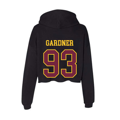 Arizona State - NCAA Football : My'Keil Gardner - Classic Shersey Women's Crop Fleece Hooded Sweatshirt-1