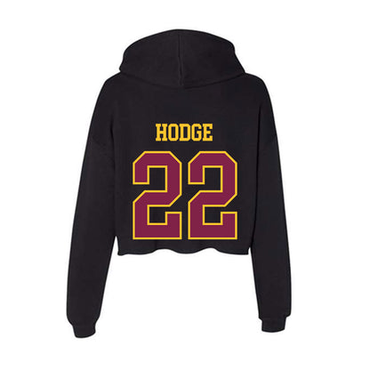 Arizona State - NCAA Softball : Mary Peyton Hodge - Women's Crop Fleece Hoodie-1