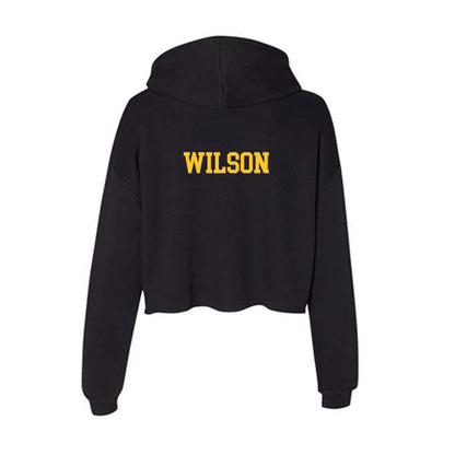 Arizona State - NCAA Women's Gymnastics : Robyn Wilson - Classic Shersey Women's Crop Fleece Hooded Sweatshirt-1