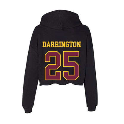 Arizona State - NCAA Women's Basketball : Ayanna-Sarai Darrington - Classic Shersey Women's Crop Fleece Hooded Sweatshirt-1
