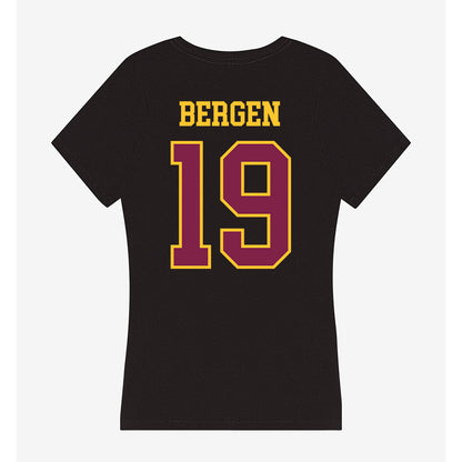 Arizona State - NCAA Women's Soccer : Sierra Bergen - Women's V-Neck T-Shirt-1