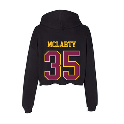 Arizona State - NCAA Football : Nicholas Mclarty - Classic Shersey Women's Crop Fleece Hooded Sweatshirt-1