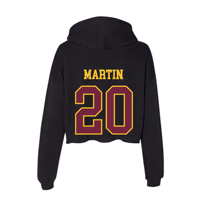Arizona State - NCAA Women's Volleyball : Grace Martin - Classic Shersey Women's Crop Fleece Hooded Sweatshirt-1