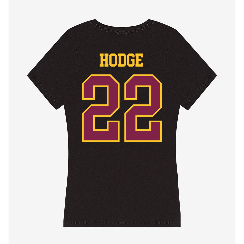 Arizona State - NCAA Softball : Mary Peyton Hodge - Women's V-Neck T-Shirt-1