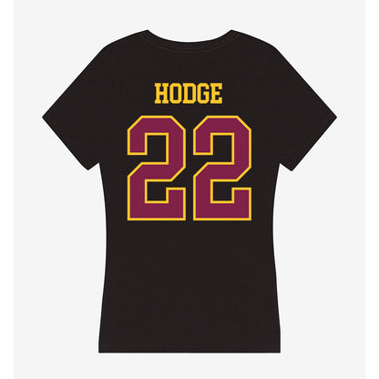 Arizona State - NCAA Softball : Mary Peyton Hodge - Women's V-Neck T-Shirt-1