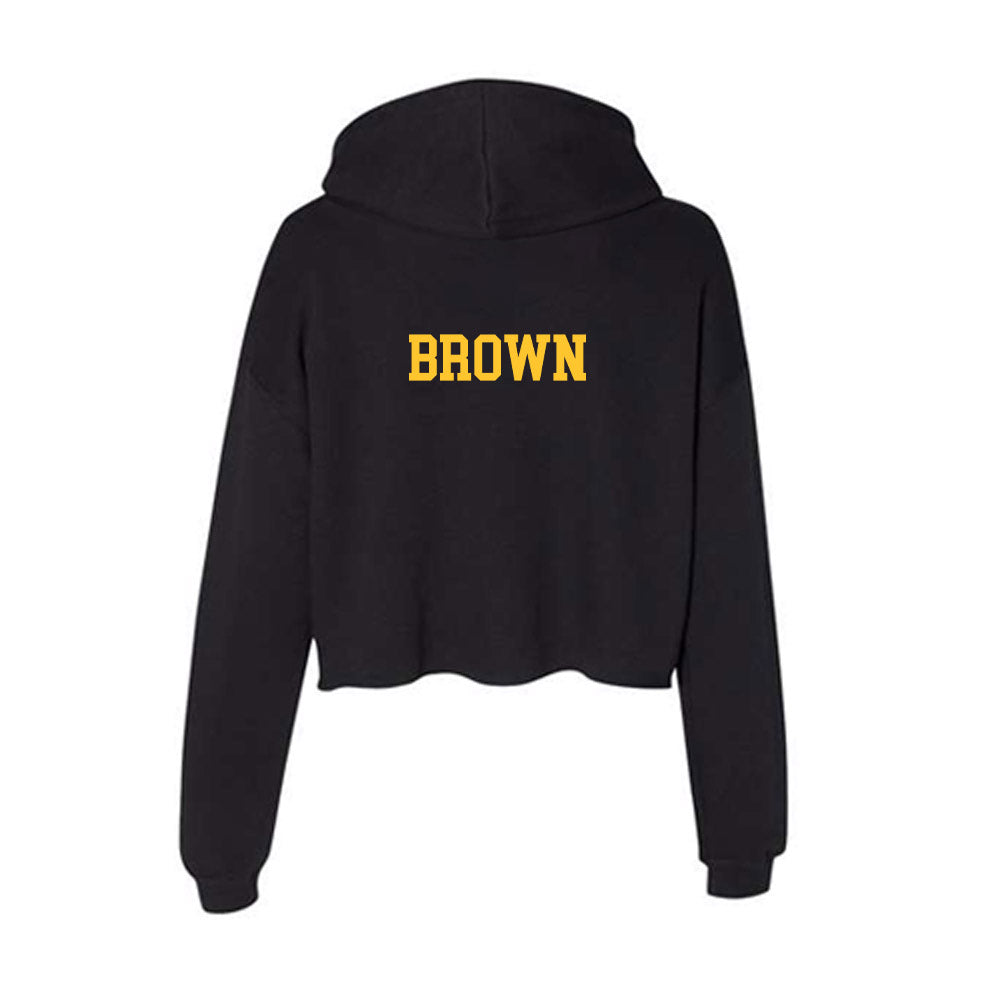 Arizona State - NCAA Women's Track & Field : Taylor Brown - Classic Shersey Women's Crop Fleece Hooded Sweatshirt-1