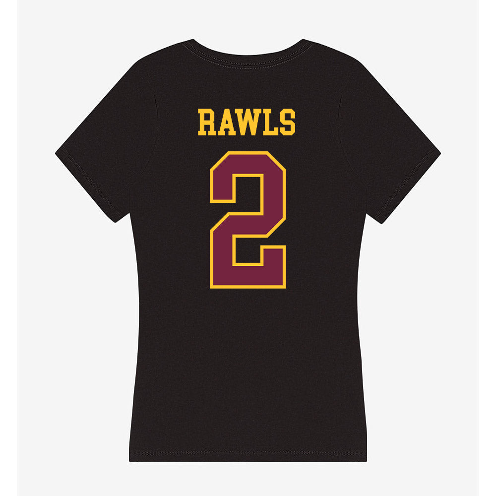 Arizona State - NCAA Football : Lyrik Rawls - Classic Shersey Women's V-Neck T-Shirt-1
