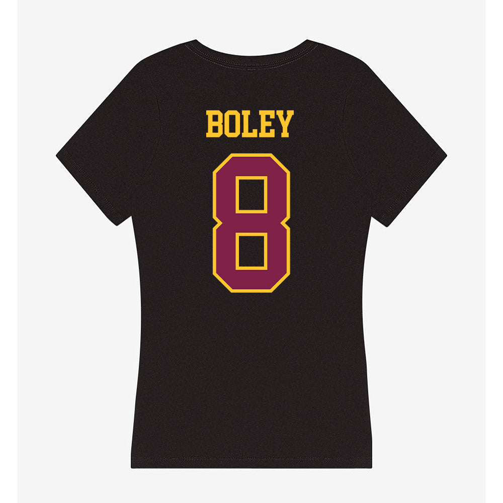 Arizona State - NCAA Football : Cutter Boley - Women's V-Neck T-Shirt-1