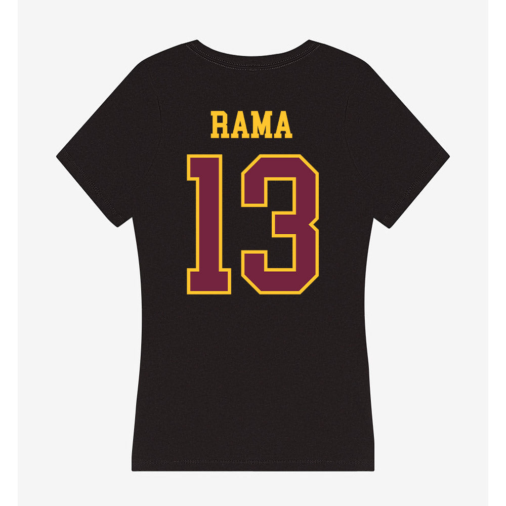 Arizona State - NCAA Women's Volleyball : Piper Rama - Classic Shersey Women's V-Neck T-Shirt-1
