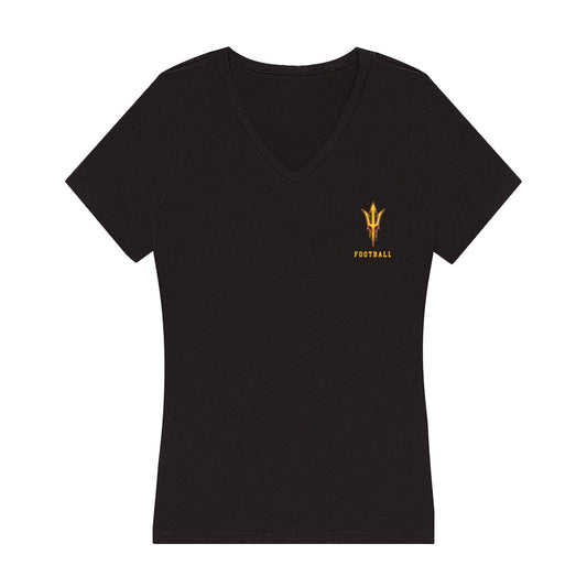 Arizona State - NCAA Football : Uriah Neloms - Classic Shersey Women's V-Neck T-Shirt-0