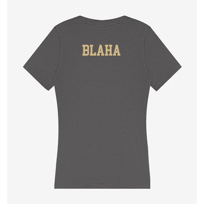 Wake Forest - NCAA Women's Cross Country : Harriet Blaha - Women's V-Neck T-Shirt-1