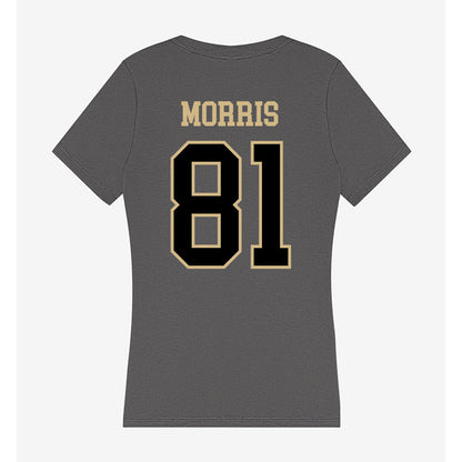 Wake Forest - NCAA Football : Landon Morris - Women's V-Neck T-Shirt-1