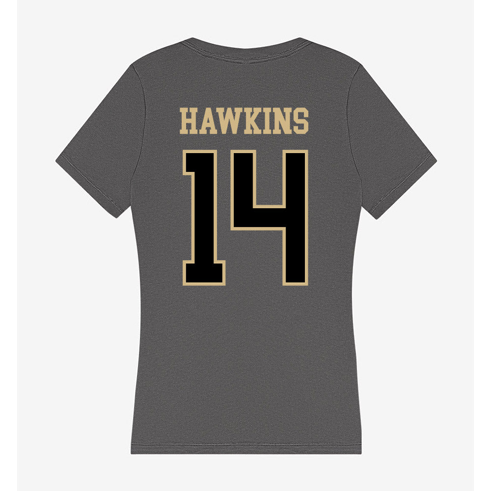 Wake Forest - NCAA Women's Volleyball : Kelis Hawkins - Classic Shersey Women's V-Neck T-Shirt-1