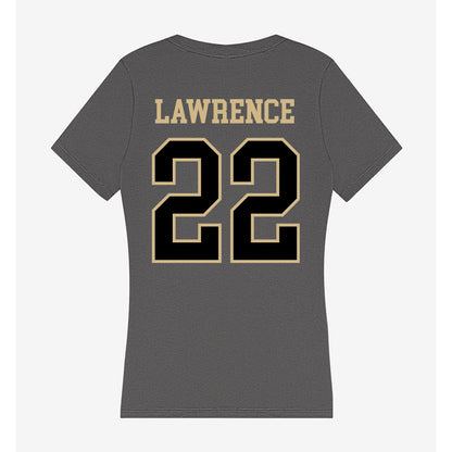 Wake Forest - NCAA Football : Deuce Lawrence - Women's V-Neck T-Shirt-1