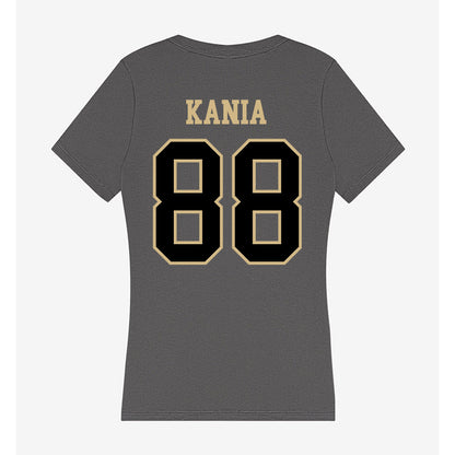 Wake Forest - NCAA Football : Bryce Kania - Women's V-Neck T-Shirt-1
