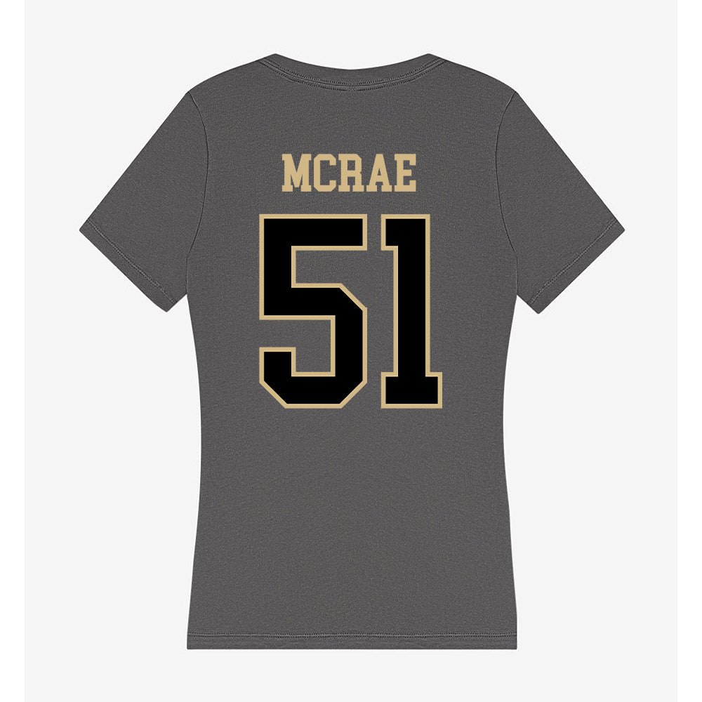 Wake Forest - NCAA Football : Devin McRae - Classic Shersey Women's V-Neck T-Shirt-1