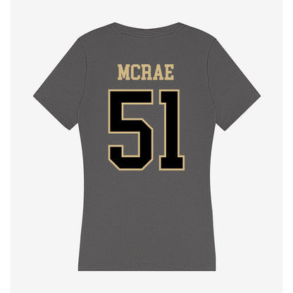 Wake Forest - NCAA Football : Devin McRae - Classic Shersey Women's V-Neck T-Shirt-1