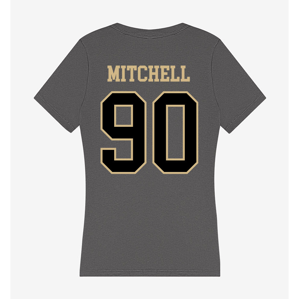 Wake Forest - NCAA Football : Sydir Mitchell - Women's V-Neck T-Shirt-1