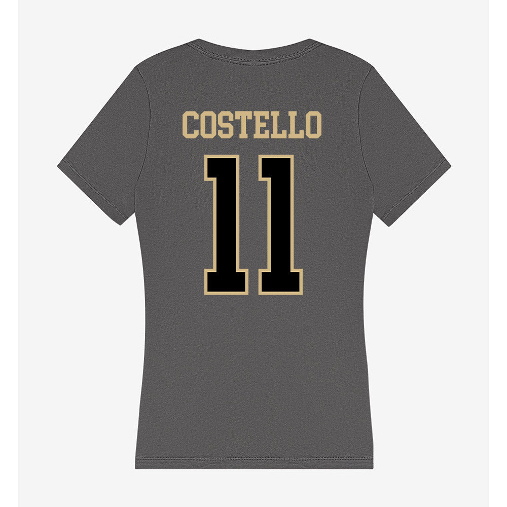 Wake Forest - NCAA Baseball : Luke Costello - Women's V-Neck T-Shirt-1