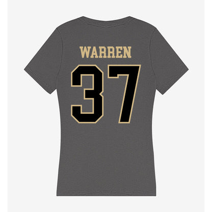 Wake Forest - NCAA Football : Larry Warren - Women's V-Neck T-Shirt-1