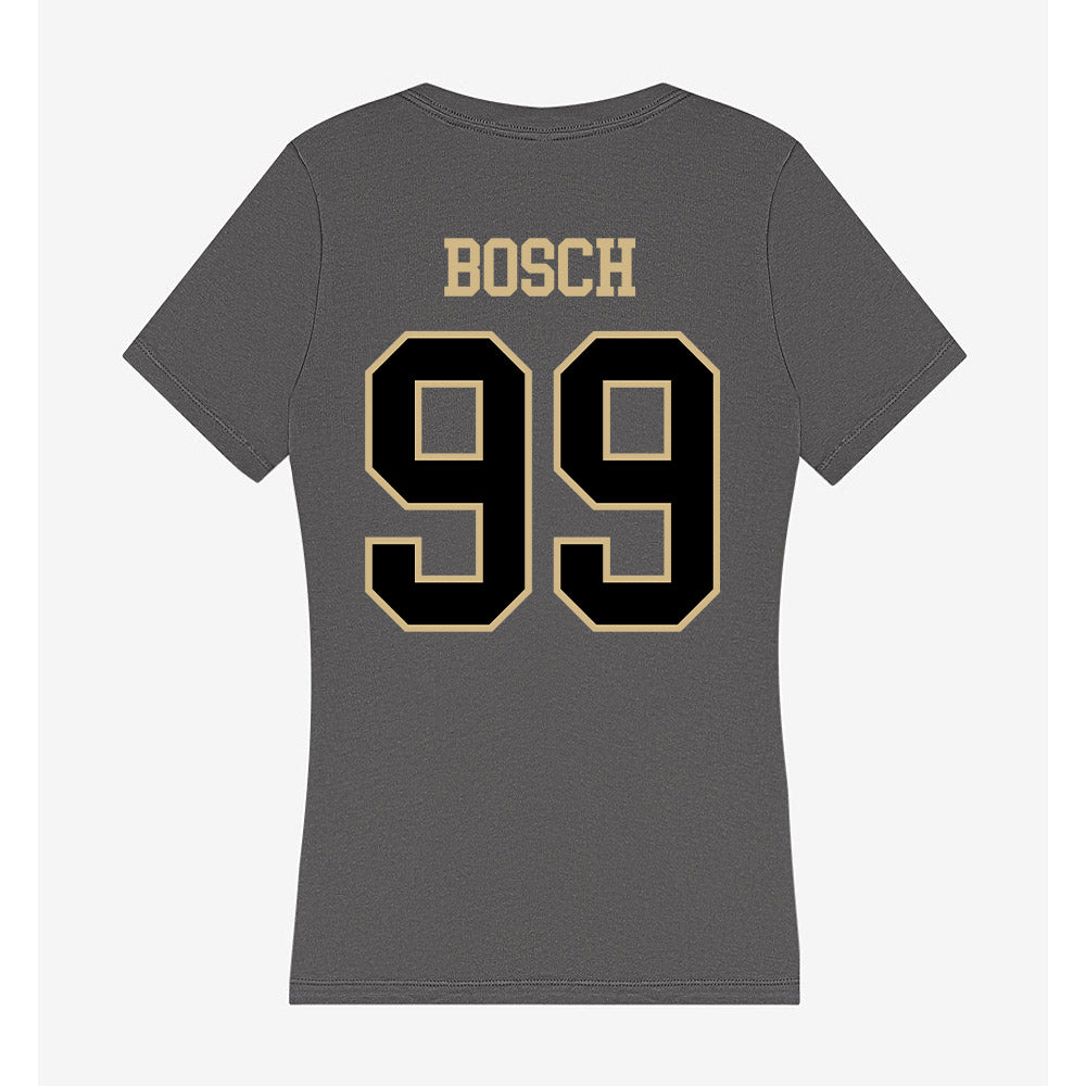Wake Forest - NCAA Baseball : Ryan Bosch - Women's V-Neck T-Shirt-1
