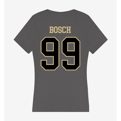 Wake Forest - NCAA Baseball : Ryan Bosch - Women's V-Neck T-Shirt-1
