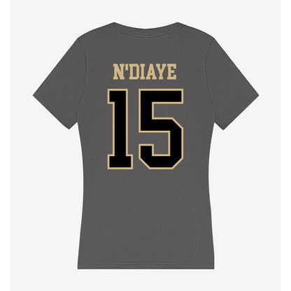 Wake Forest - NCAA Women's Volleyball : Amina N'Diaye - Women's V-Neck T-Shirt-1