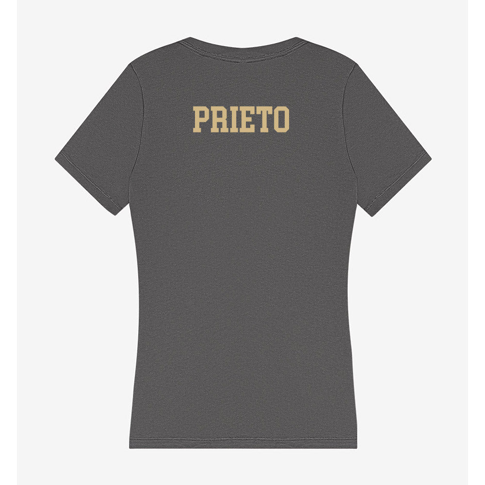 Wake Forest - NCAA Men's Golf : Nicholas Prieto - Women's V-Neck T-Shirt-1