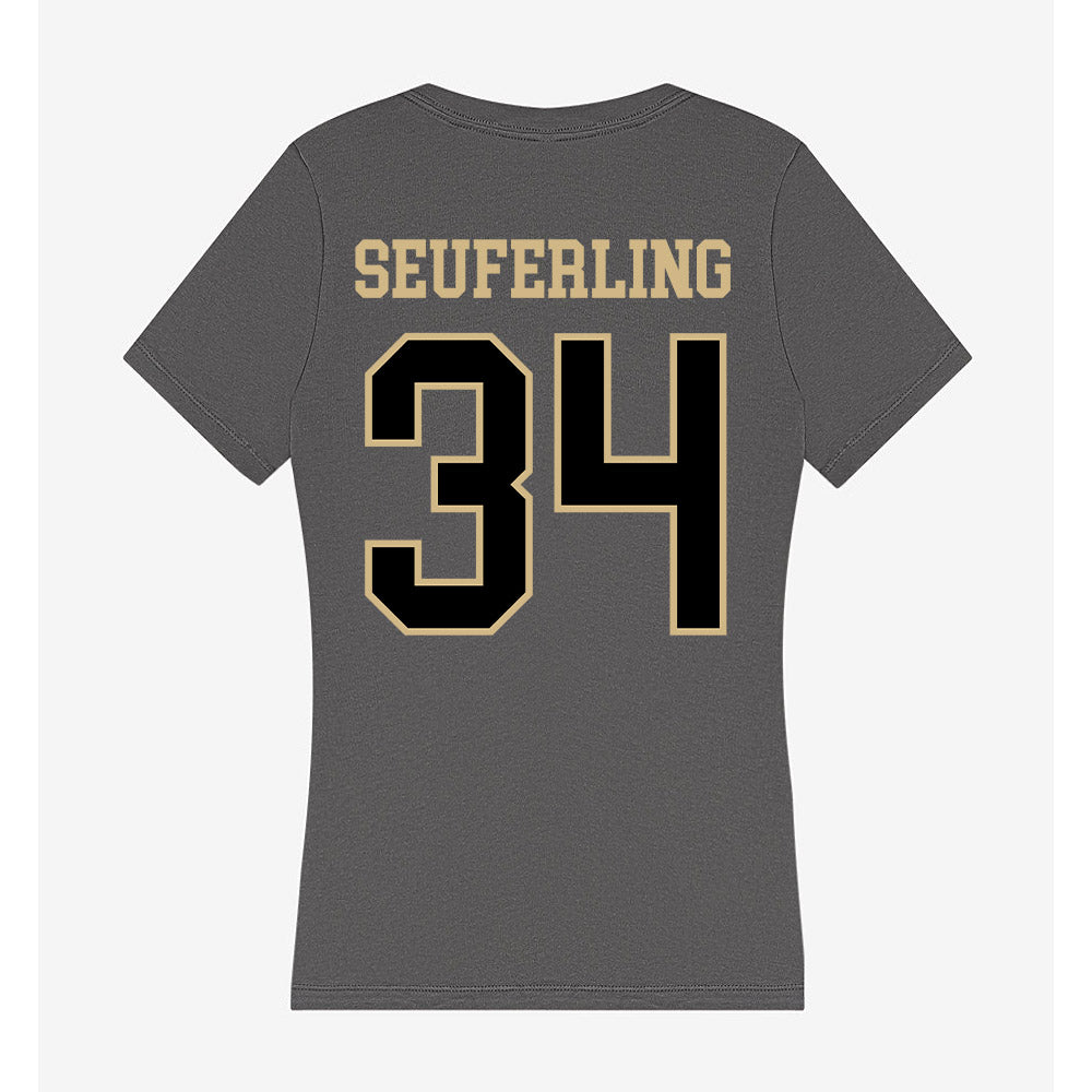 Wake Forest - NCAA Baseball : Grayden Seuferling - Classic Shersey Women's V-Neck T-Shirt-1