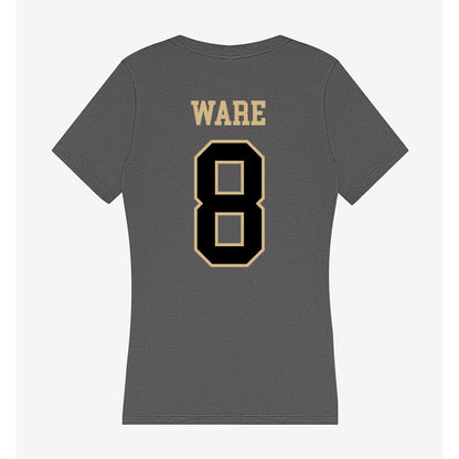 Wake Forest - NCAA Women's Basketball : Breauna Ware - Women's V-Neck T-Shirt-1