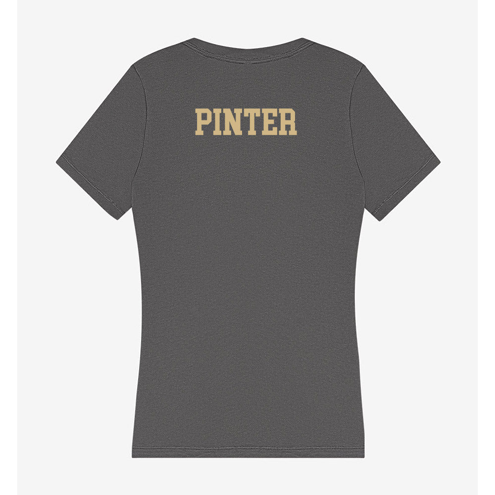 Wake Forest - NCAA Women's Track & Field : Julia Pinter - Women's V-Neck T-Shirt-1