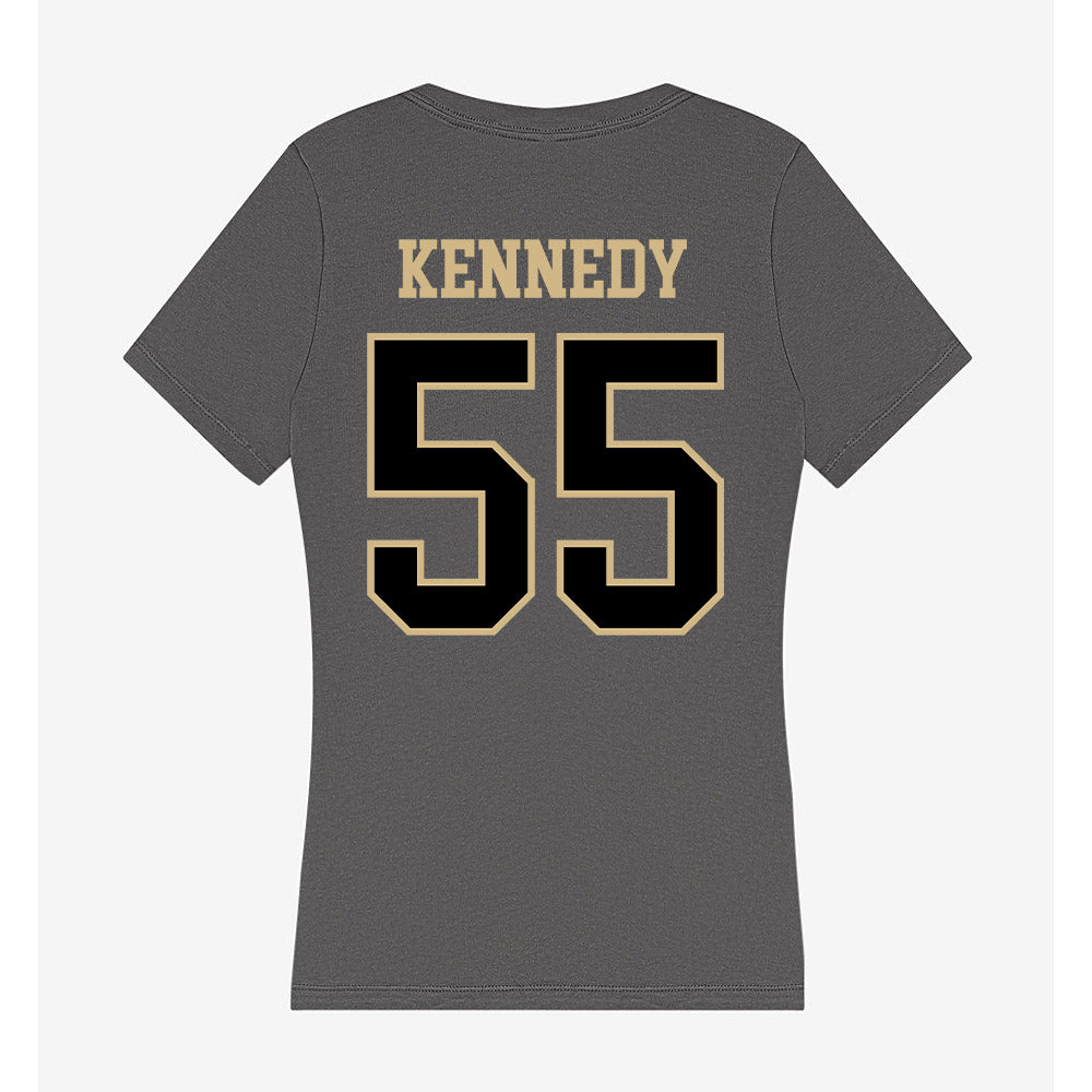 Wake Forest - NCAA Men's Basketball : Kevair Kennedy - Women's V-Neck T-Shirt-1