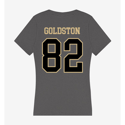 Wake Forest - NCAA Football : Devin Goldston - Women's V-Neck T-Shirt-1