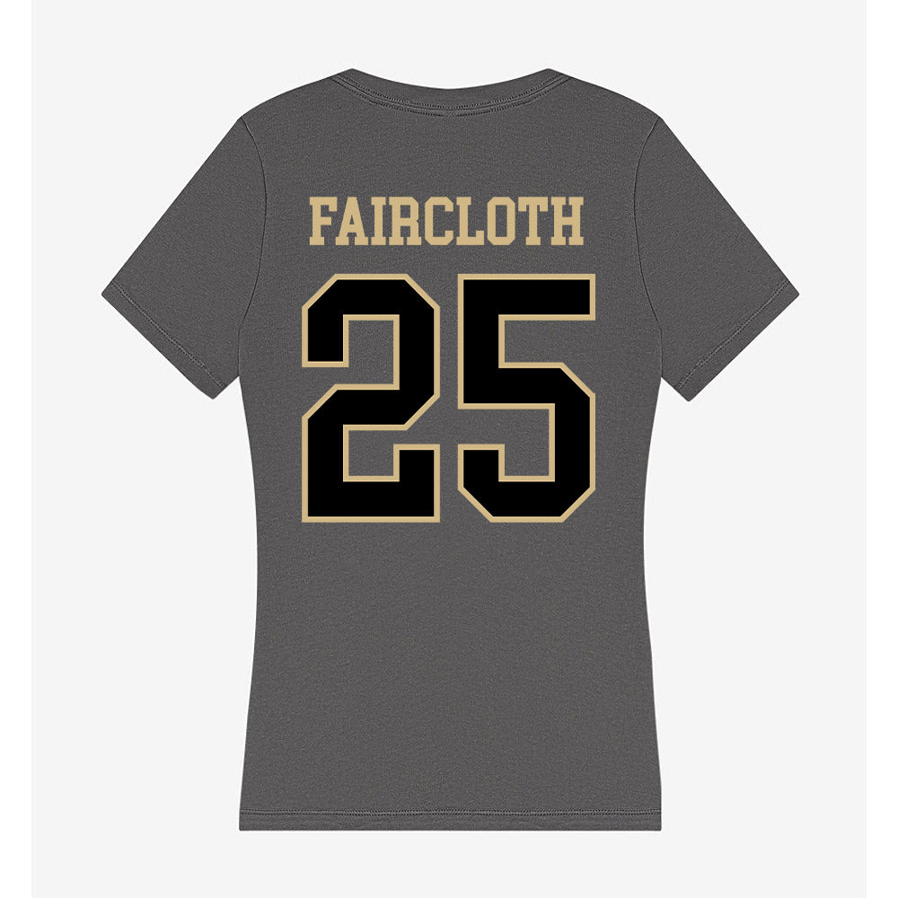 Wake Forest - NCAA Women's Soccer : Sophie Faircloth - Women's V-Neck T-Shirt-1