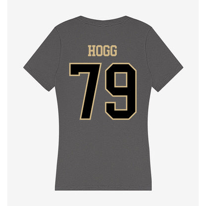 Wake Forest - NCAA Football : Langston Hogg - Women's V-Neck T-Shirt-1