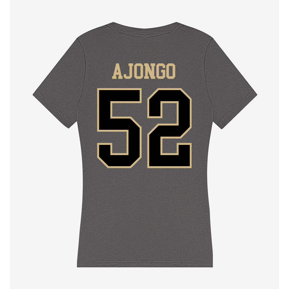 Wake Forest - NCAA Football : Uber Ajongo - Classic Shersey Women's V-Neck T-Shirt-1