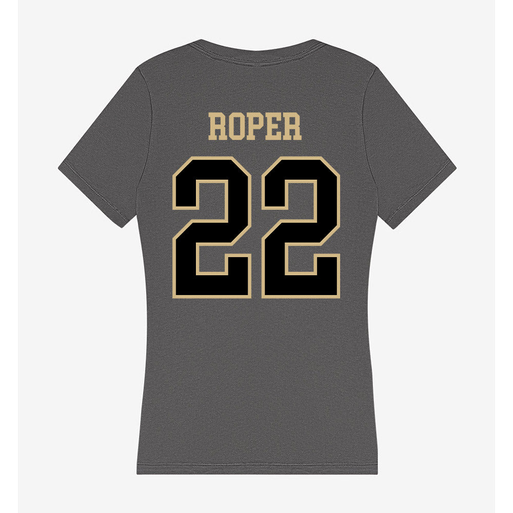 Wake Forest - NCAA Baseball : Jackson Roper - Women's V-Neck T-Shirt-1