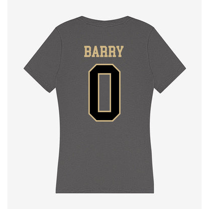 Wake Forest - NCAA Football : Dominick Barry - Women's V-Neck T-Shirt-1